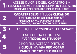 Passo a passo cadastre